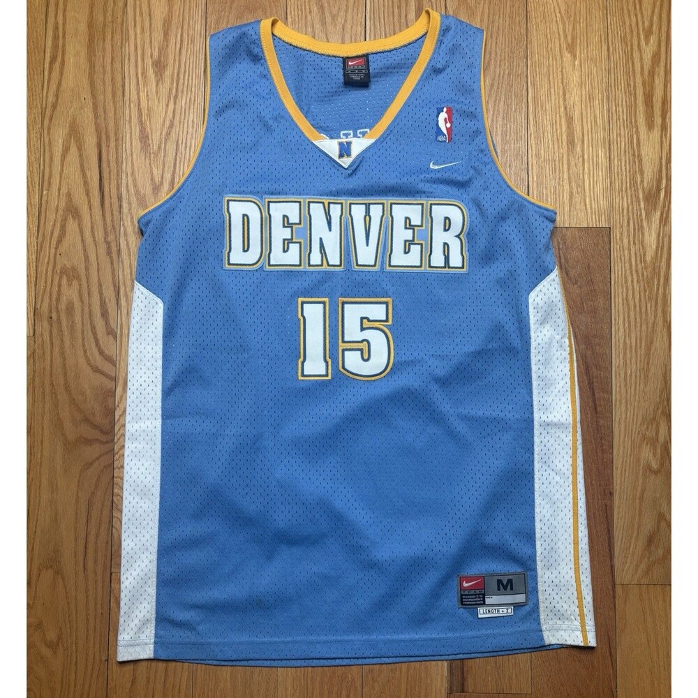 Nike Denver Nuggets Carmelo Melo Anthony Swingman Rookie Jersey Mens Size M +2